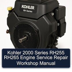 2000 Kohler RH Series RH255 RH265 Engine Service Repair Workshop Manual PDF
