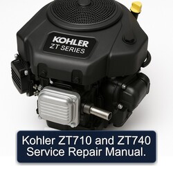 Kohler ZT Series ZT710 ZT740 Service Repair Workshop Manual PDF