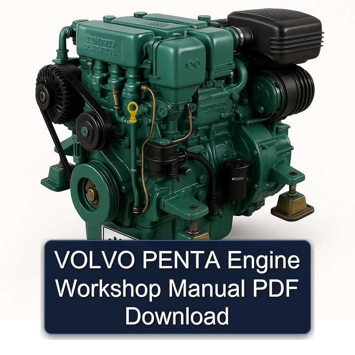Volvo Penta Engine Service Repair Workshop Manual PDF