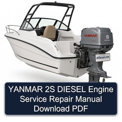 Yanmar 2S Diesel Engine Service Repair Workshop Manual PDF
