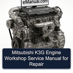 Mitsubishi 4 M Series K3G Engine Service Repair Workshop Manual PDF