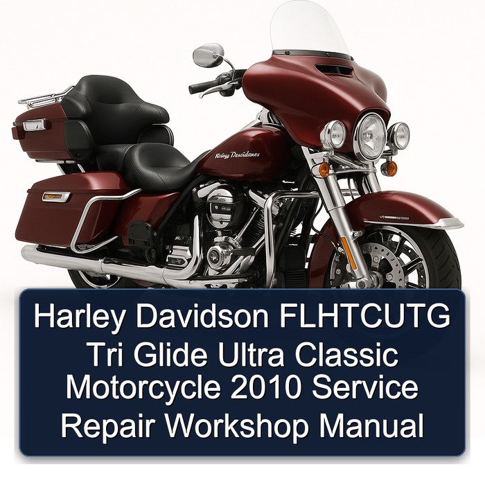 2010 Harley Davidson Ultra Flhtcutg Tri Glide Classic Motorcycle Service Repair Workshop Manual PDF