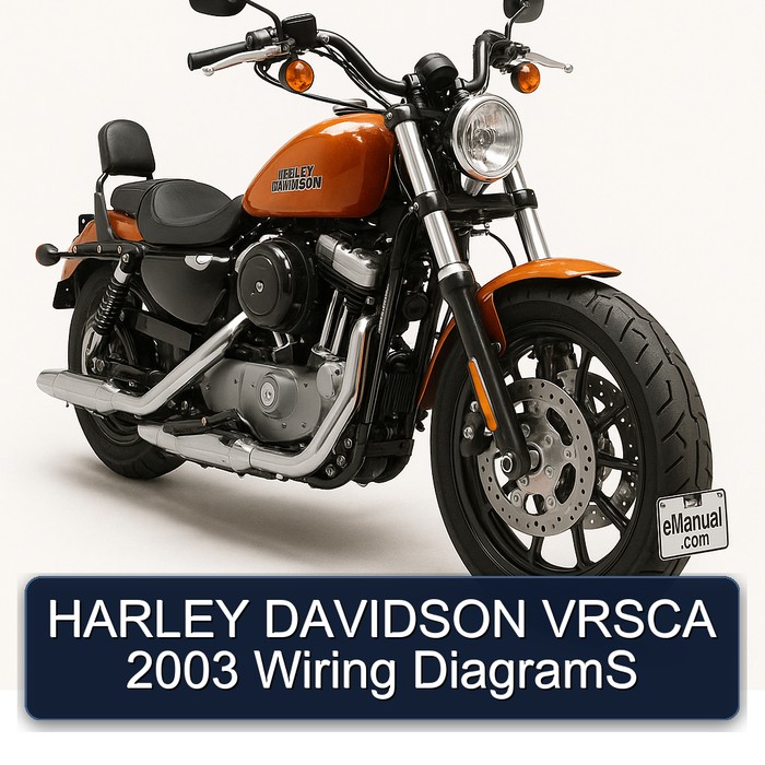 2003 Harley Davidson Vrsca Electrical Wiring Diagrams PDF
