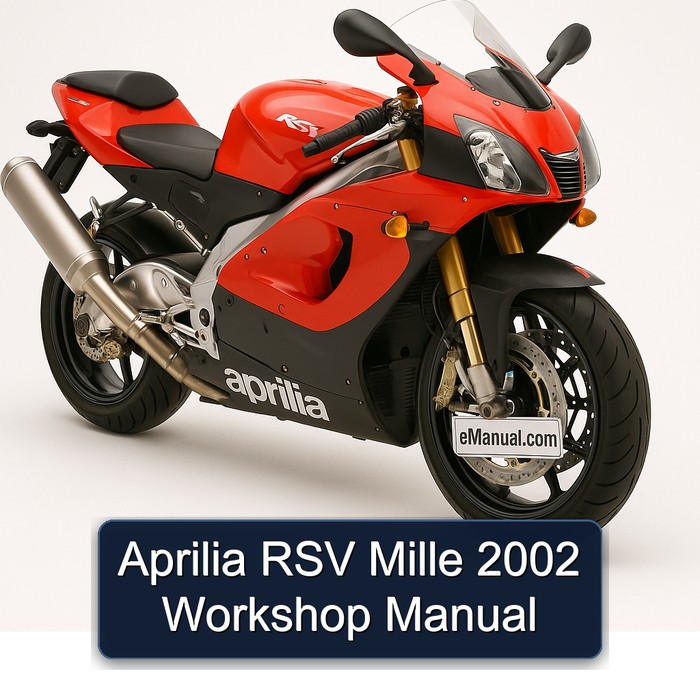 2002 Aprilia RSV Models Mille Service Repair Workshop Manual PDF