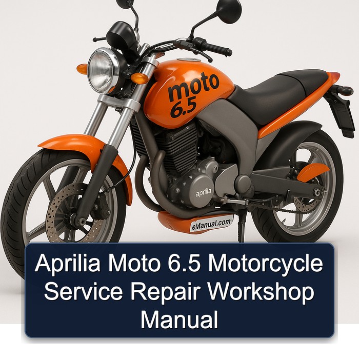 Aprilia Moto 6.5 Motorcycle Service Repair Workshop Manual PDF