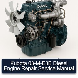 Kubota 03-m-e3b Diesel Engine Service Repair Workshop Manual PDF