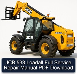 JCB 533 Loadall Service Repair Workshop Manual PDF
