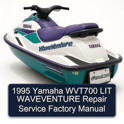 1995 Yamaha WVT700 LIT Waveventure Service Repair Workshop Manual PDF
