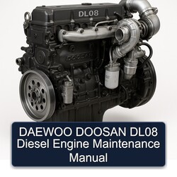 Daewoo Doosan DL08 Diesel Engine Maintenance Service Repair Workshop Manual PDF