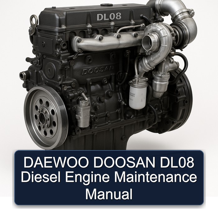 Daewoo Doosan DL08 Diesel Engine Maintenance Service Repair Workshop Manual PDF