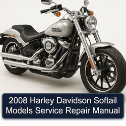 2008 Harley Davidson Softail Models Service Repair Workshop Manual PDF