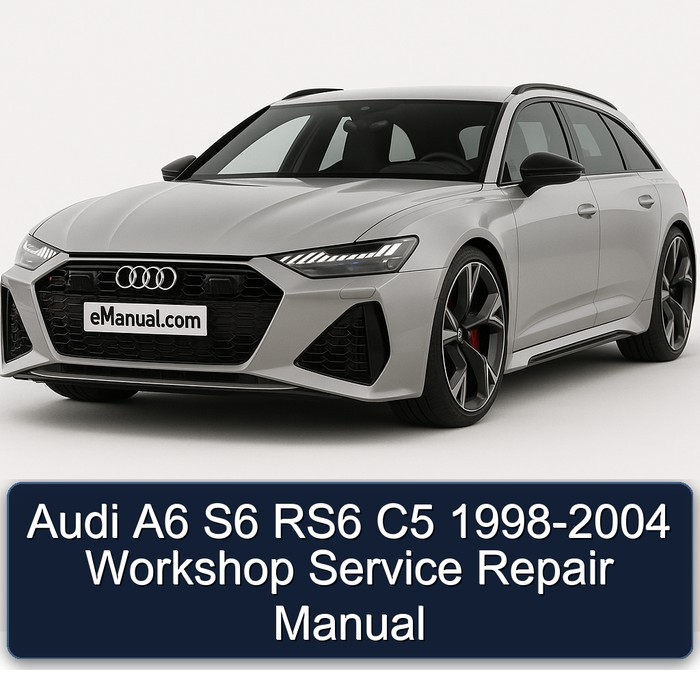1998-2004 Audi RS6 A6 S6 C5 Service Repair Workshop Manual PDF