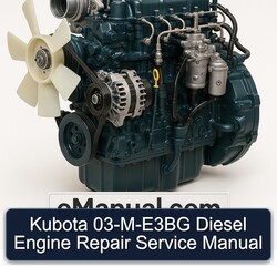 Kubota 03-m-e3bg Diesel Engine Service Repair Workshop Manual PDF