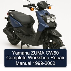 1999-2002 Yamaha Zuma CW50 Service Repair Workshop Manual PDF