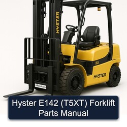 Hyster E142 (T5XT) Forklift Parts Catalog PDF