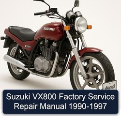 1990-1997 Suzuki VX800 Service Repair Workshop Manual PDF