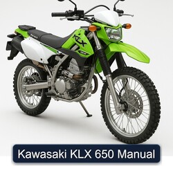 Kawasaki KLX Series 650 Service Repair Workshop Manual PDF