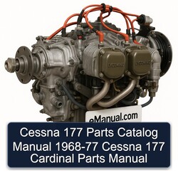 1968-1977 Lycoming O 360 Series Cessna 177 Cardinal Parts Catalog PDF