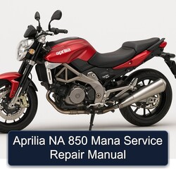 Aprilia NA 850 Mana Service Repair Workshop Manual PDF