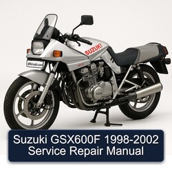 1998-2002 Suzuki GSX Series GSX600F Service Repair Workshop Manual PDF