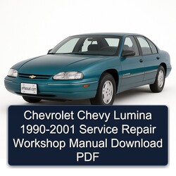 1990-2001 Chevrolet Lumina Chevy Service Repair Workshop Manual PDF