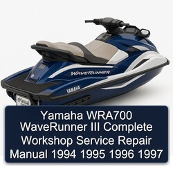 1994-1997 Yamaha WRA700 Waverunner III Service Repair Workshop Manual PDF