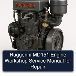 Ruggerini MD2 Series MD151 Engine Service Repair Workshop Manual PDF