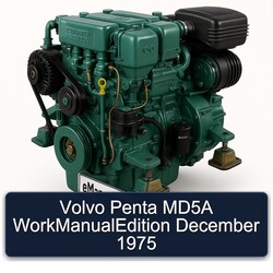1975 Volvo Penta MD5A Workmanualedition December Service Repair Workshop Manual PDF