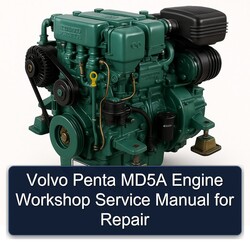 Volvo Penta MD5A Engine Service Repair Workshop Manual PDF