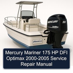 2000-2005 Mercury Mariner 175 HP DFI Optimax Service Repair Workshop Manual PDF
