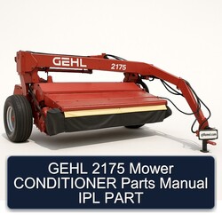 Gehl 2175 Mower Conditioner Parts IPL Part Catalog PDF