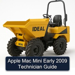 2009 Apple Mac Mini Early Technician Service Repair Workshop Manual PDF