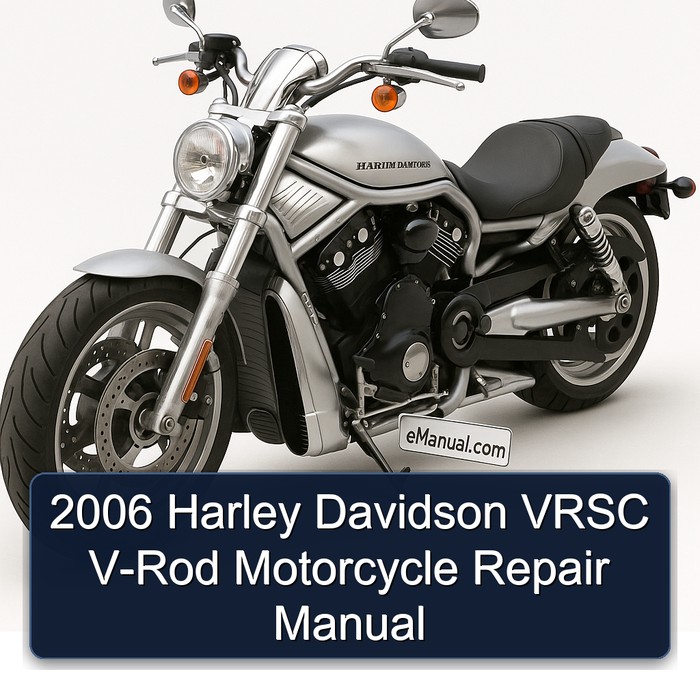 2006 Harley Davidson Vrsc V-ROD Motorcycle Service Repair Workshop Manual PDF