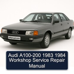 1983-1984 Audi 200 A100 Service Repair Workshop Manual PDF