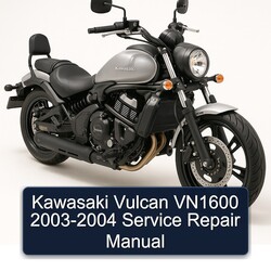 2003-2004 Kawasaki Vulcan VN1600 Service Repair Workshop Manual PDF