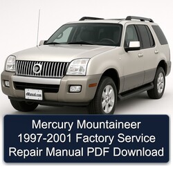 1997-2001 Mercury Mountaineer Service Repair Workshop Manual PDF