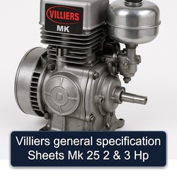 Villiers MK Series General Sheets 25 2 3 Hp Service Repair Workshop Manual PDF