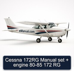 1980-1985 Cessna 172RG Set Engine 172 RG Service Repair Workshop Manual PDF