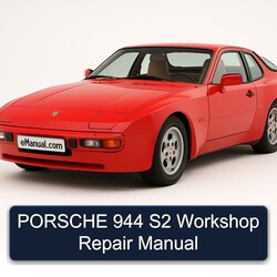 Porsche 944 S2 Service Repair Workshop Manual PDF