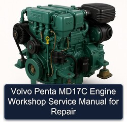 Volvo Penta MD17C Engine Service Repair Workshop Manual PDF