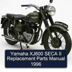 1996 Triumph TRW Yamaha XJ600 Seca II Replacement Parts Catalog PDF