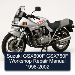 1998-2002 Suzuki GSX Series GSX600F GSX750F Service Repair Workshop Manual PDF