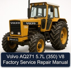 Volvo AQ271 5.7l (350) V8 Service Repair Workshop Manual PDF