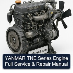 Yanmar TNE Series Engine Service Repair Workshop Manual PDF
