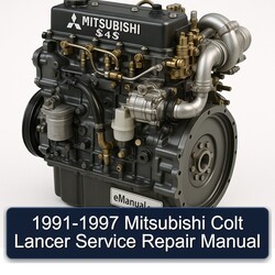1991-1997 Mitsubishi Lancer Colt Service Repair Workshop Manual PDF