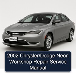 2002 Chrysler Neon /dodge Service Repair Workshop Manual PDF