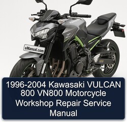 1996-2004 Kawasaki VULCAN 800 VN800 Motorcycle Service Repair Workshop Manual PDF