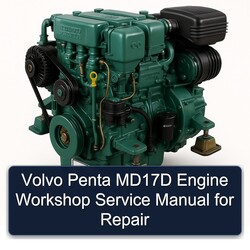 Volvo Penta MD17D Engine Service Repair Workshop Manual PDF