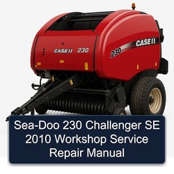 2010 SEA-DOO 230 Challenger SE Service Repair Workshop Manual PDF