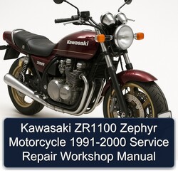 1991-2000 Kawasaki Zephyr ZR1100 Motorcycle Service Repair Workshop Manual PDF